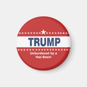 Aimant Trump n'est pas accablé par un bouton qui a été