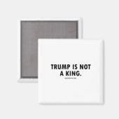 Aimant Trump N'est Pas Un Roi (Recto/Verso)