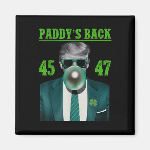 Aimant Trump Paddys Back Design - Drôle Trump St