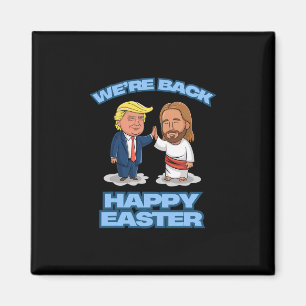 Aimant Trump Pâques Jésus Trump Nous sommes Ck Drôle Pâqu