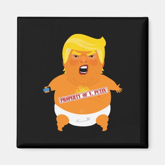 Aimant Trump par dirigeable - Propriété de V Poutine (Devant)