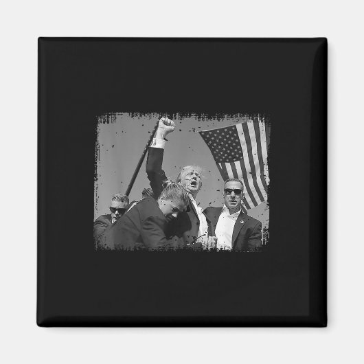 Aimant Trump - Pompe à pied 4 (Devant)