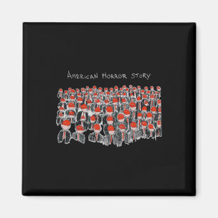 Aimant Trump président Drapeau Usa Halloween Histoire Hor