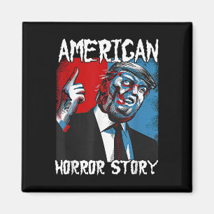 Aimant Trump Président Usa Drapeau Halloween Horror Story