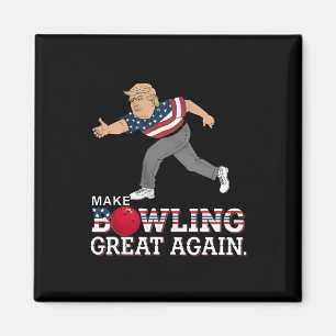 Aimant Trump rend le Bowling grand à nouveau - drôle Patr