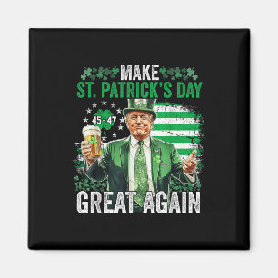 Aimant Trump rend le Jour de la Saint Patrick à la grande