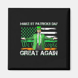 Aimant Trump rend le Jour de la Saint Patrick grand à nou