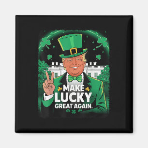 Aimant Trump rend sa chance au grand Jour de la Saint Pat