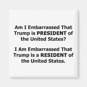 Aimant Trump résident