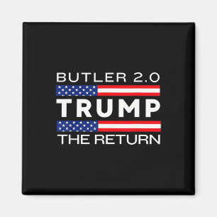 Aimant Trump revient au rassemblement de Butler Fight Tru