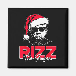 Aimant Trump Rizz La Saison Drôle Trump 2024 Xmas Pink S