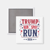 Aimant Trump Run Spot Run Funny Election Debate (Recto/Verso)