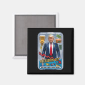 Aimant Trump Satire Survié Récession Box Set Action Fig (Recto/Verso)