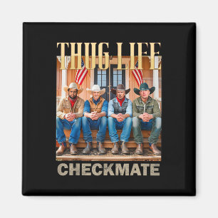 Aimant Trump Squad Thug Life Trump Vance Kennedy Elon