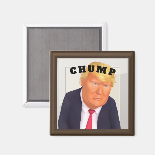 Aimant Trump/Tête de Turc (Recto/Verso)