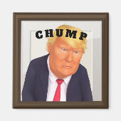 Aimant Trump/Tête de Turc (Devant)