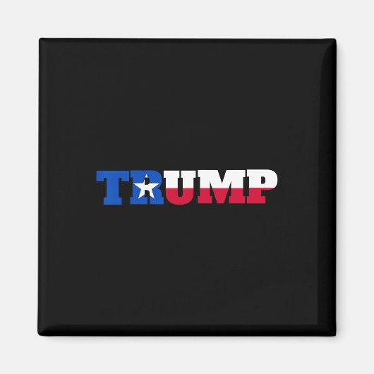 Aimant Trump Texans pour Trump (Devant)