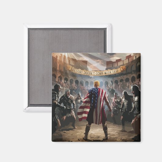 Aimant "Trump the Gladiator Magnet" (Recto/Verso)