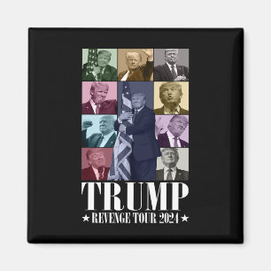 Aimant Trump The Revenge Tour 2024 drôle