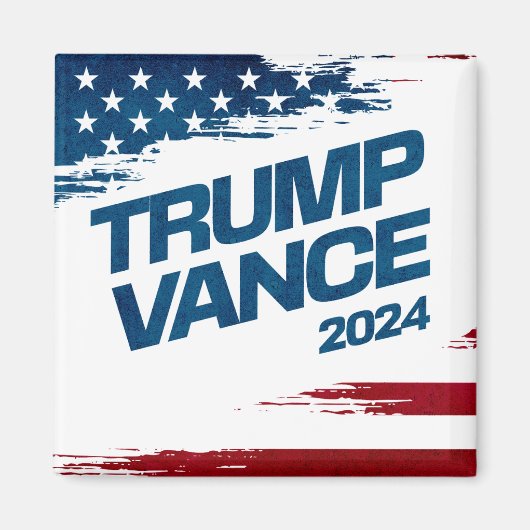 Aimant Trump Vance 2024 (Devant)