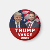 Aimant Trump Vance 2024 (Devant)