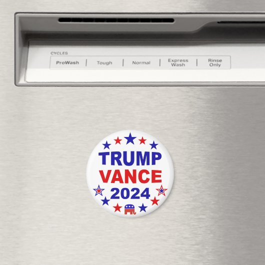 Aimant Trump Vance 2024 (In Situ (Lave-vaisselle))