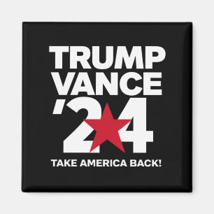 Aimant Trump Vance 2024 Votez Trump 2024 Élection
