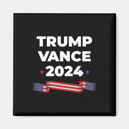 Aimant Trump Vance 2025 (Devant)