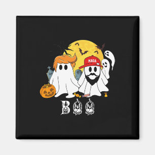 Aimant Trump Vance Halloween Fantôme Bouh Trump 2025 