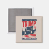 Aimant Trump Vance Kennedy Reprendre l'Amérique 2024 (Recto/Verso)