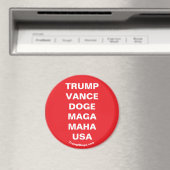 AIMANT TRUMP VANCE USA (In Situ (Lave-vaisselle))