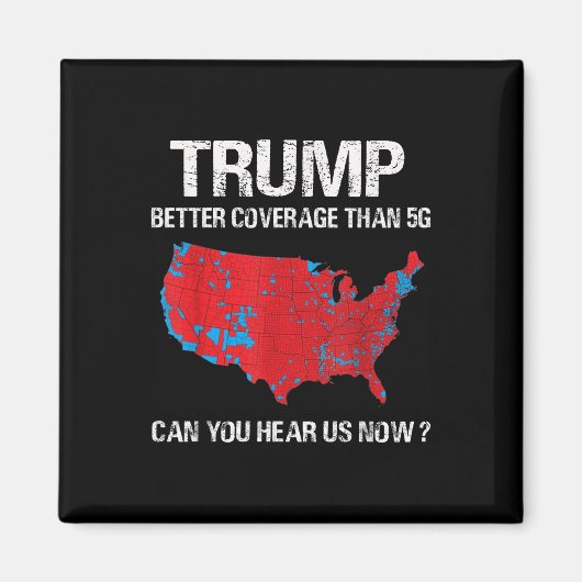 Aimant Trump vaut une meilleure couverture que la carte é (Devant)