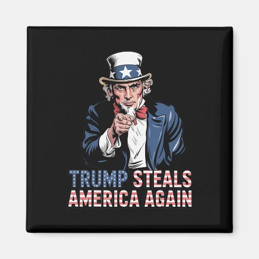 Aimant Trump vole encore l'Amérique (Devant)