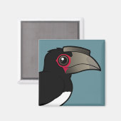 Aimant Trumpeter Hornbill (Recto/Verso)