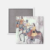 Aimant Trumpeter noir (Recto/Verso)