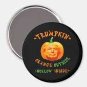 Aimant Trumpkin drôle Halloween classique (Recto/Verso)