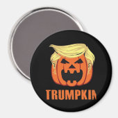 Aimant Trumpkin fait Halloween (Recto/Verso)