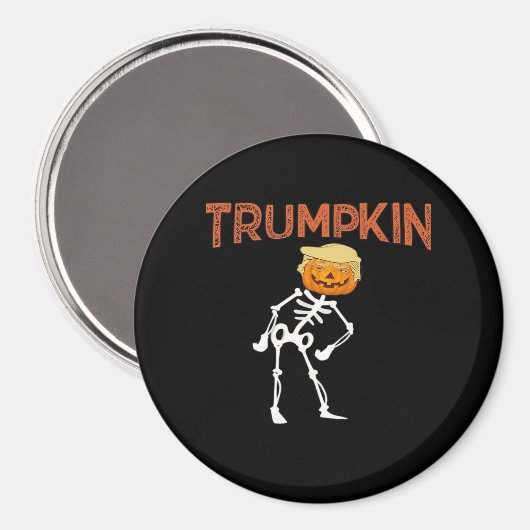 Aimant Trumpkin Halloween Funny Classic (Recto/Verso)