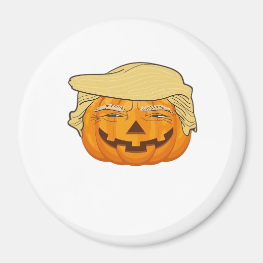 Aimant Trumpkin Halloween Funny Classic - Base Fall Slot (Devant)