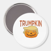 Aimant Trumpkin Halloween Funny Classic - Sloth Mask Desi (Recto/Verso)