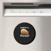 Aimant Trumpkin Pie Rendre Thanksgiving Grand Encore Drôl (In Situ (Lave-vaisselle))