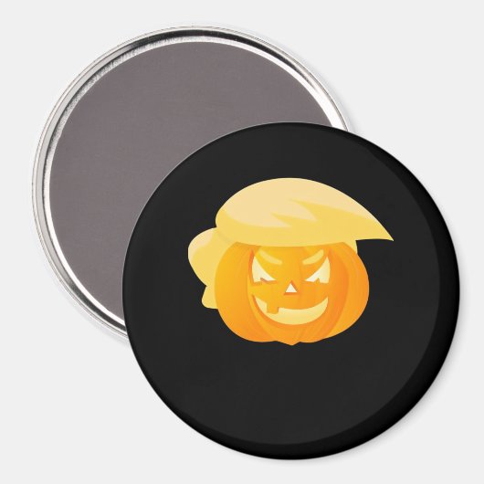 Aimant Trumpkin rend Halloween grand (Recto/Verso)
