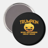 Aimant Trumpkin rend Halloween grand à nouveau - Sloth Pa (Recto/Verso)