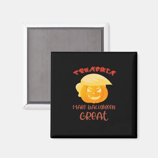 Aimant Trumpkin rend Halloween grand classique (Recto/Verso)