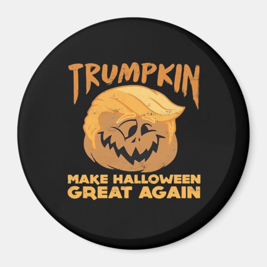 Aimant Trumpkin Rendre Halloween grand à nouveau Hallowee (Devant)