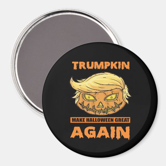 Aimant Trumpkin rendre Halloween grand encore drôle class (Recto/Verso)