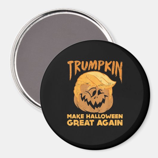 Aimant Trumpkin Rendre Halloween grande à nouveau drôle P (Recto/Verso)