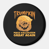Aimant Trumpkin Rendre Halloween grande à nouveau drôle P (Devant)