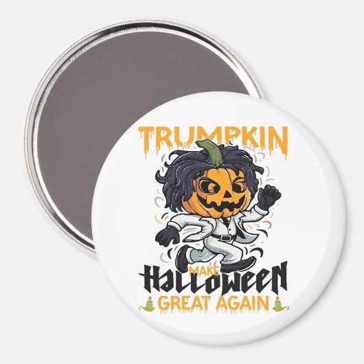 Aimant Trumpkin rendre Halloween plus grand encore Trumpk (Recto/Verso)