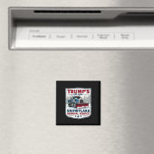 Aimant Trumps Snowflake Service de suppression Funny Trum (In Situ (Lave-vaisselle))